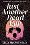 "Everybody dies. Not everybody gets to live." Ein Paar küsst sich vor einem rosa Schädelumriss., Buch