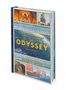 "THE ODYSSEY: Deluxe Edition, Gareth Hinds. Illustrationen von Szenen aus der Odyssee, u.a. Polyphem und Schiffe."
