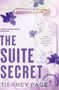 London Hearts Series Book Two: THE SUITE SECRET, Tierney Page. Türschild mit Blumen und Londoner Skyline im Hintergrund., Buch