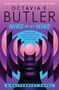 Ein Buchcover mit dem Titel "Mind of My Mind" von Octavia E. Butler. Ein Gesicht ist von bunten geometrischen Formen umgeben., Buch