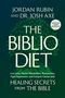 "THE BIBLIO DIET" von Jordan Rubin und Dr. Josh Axe. Grüner Hintergrund, Baumgrafik, Bestseller-Emblem., Buch