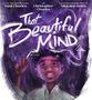 "That Beautiful Mind" steht in weiß auf lila Hintergrund. Ein Junge schaut nach oben, umgeben von Skizzen und Pfeilen., Buch