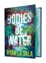"Bodies of Water. A monster below. A promise of the end. A reckoning rising. Ryan La Sala." Bunte, mystische Designgestaltung., Buch