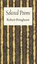 Robert Bringhurst: Selected Poems, Buch