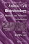 Animal Cell Biotechnology, Buch