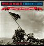 "World War II Chronicles", "Victory in the Pacific", "By Julie Klam". Soldaten hissen eine Flagge., Buch