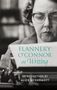 Text: "FLANNERY O’CONNOR on Writing. Introduction by Alice McDermott." Frau mit Brille vor Schreibmaschine.
