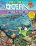Fiona Ocean Simmance: Creatures of the Ocean Giant Sticker Poster: Stick 50 Animals in the Right Spots, Buch