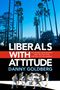 Text: "LIBERALS WITH ATTITUDE. THE RODNEY KING BEATING AND THE FIGHT FOR THE SOUL OF LOS ANGELES. DANNY GOLDBERG."  
Hintergrund: Palmen., Buch