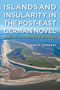 Buchtitel und Autor: "ISLANDS AND INSULARITY IN THE POST-EAST GERMAN NOVEL" von Janice Shersby. Luftaufnahme einer Insel., Buch