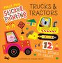 Edward Miller: First Fun Sticker Painting: Trucks & Tractors, Buch