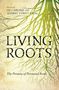 "Living Roots", editiert von Liz Carlisle und Aubrey Streit Krug. Grünes Wurzelsystem in einem künstlerischen Stil., Buch