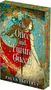 Text: "Cover to be revealed soon! THE ONCE AND FUTURE QUEEN (DLE) by Paula Lafferty." Ein blaues Logo mit einem stilisierten Buch.