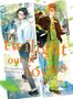 "Twilight Out of Focus: afterimages in slow motion 2, jyanome". Zwei stilvolle Zeichnungen von jungen Männern., Buch