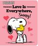 Charles M Schulz: Love Is Everywhere, Snoopy!, Buch