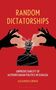 "Random Dictatorships" und "Unpredictability of Authoritarian Politics in Eurasia" in gelber und weißer Schrift vor rotem Hintergrund. Illustration: Schwarze Hände halten Fäden um einen Kopf., Buch