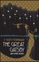F. Scott Fitzgerald, The Great Gatsby and Other Works. Art-Deco-Illustration einer Frau mit Cocktailglas, Gold und Schwarz., Buch