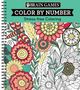 Publications International Ltd: Brain Games - Color by Number: Stress-Free Coloring (Green), Buch, Buch