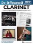 Michelle Anderson: Do-It-Yourself Clarinet: The Best Step-By-Step Guide to Start Playing - Book with Online Audio and Instructional Videos, Buch