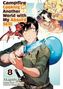 Titel: "Campfire Cooking in Another World with My Absurd Skill". Manga-Cover mit Figuren, Schwert und Slime., Buch