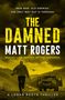 „New war. Old enemies. The only way out is through.“ Eine Person rennt einem Flugzeug zu, vorbei an einem offenen Jeep., Buch