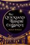 "The Quicksand Theatre Company" steht groß in einem Kreis, darunter "Molly Ringle". Viele Lichterketten vor Nachthimmel., Buch