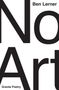Ben Lerner: No Art, Buch