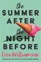 Text: "The Summer After the Night Before" von Lisa Williamson. Ein umkippendes Eis mit rosa Kugel auf grünem Hintergrund., Buch