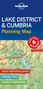 Lonely Planet: Lonely Planet Lake District & Cumbria Planning Map, KRT