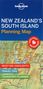 Lonely Planet: Lonely Planet New Zealand's South Island Planning Map, KRT