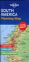 Lonely Planet: Lonely Planet South America Planning Map, KRT