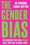 "The Gender Bias" Titel in großen grünen Buchstaben auf pinkem Hintergrund, Autorin Dr. Sabrina Cohen-Hatton., Buch
