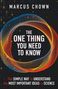 Marcus Chown: The One Thing You Need to Know, Buch