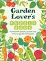 Titel: "Garden Lover's Puzzle Book". Einband mit bunten Pflanzen, Blumen und Gemüse.