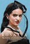 "ROSALÍA: The Making of a Modern Pop Icon. The Unauthorized Biography." Frau mit Netzschleier, hellblauer Hintergrund., Buch
