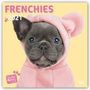 Myrna Huijing: Fabulous Frenchies - French Bulldogs 2021 - 18-Monatskalender, Div.