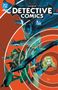 "BATMAN IN DETECTIVE COMICS VOL. 4 FLIGHT" steht in großer Schrift im oberen Teil. Batman, Green Arrow und Black Canary fliegen dynamisch durch die Luft., Buch