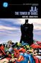 JLA: THE TOWER OF BABEL; DC Compact Comics Adventure. Batman steht, während Superhelden um ihn herum liegen. Schneefall., Buch