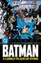 "DC FINEST BATMAN A LONELY PLACE OF DYING" Illustration. Batman und ein anderer Held durchbrechen Glas. Im Hintergrund eine Stadt., Buch