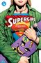 "Supergirl" und "BY PETER DAVID OMNIBUS VOL. 1". Illustration von einer Person im Supergirl-Shirt mit einem Skateboard., Buch
