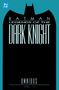 Text: "BATMAN LEGENDS OF THE DARK KNIGHT OMNIBUS VOL. 1". Illustration eines stilisierten Batman-Logos., Buch