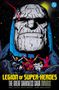 "LEGION OF SUPER-HEROES: THE GREAT DARKNESS SAGA OMNIBUS". Eine Illustration zeigt eine riesige Steinfigur im Weltraum., Buch