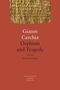 Text: "Gianni Carchia, Orphism and Tragedy, Myth Transfigured, Translated by Alberto Toscano." Brauner Hintergrund, antike Inschrift oben.