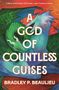 Titel: "A God of Countless Guises" von Bradley P. Beaulieu. Illustration: Zwei farbenfrohe Drachen, rot-orange Hintergrund., Buch