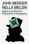 Text: "JOHN BERGER, NELLA BIELSKI, Goya’s Last Portrait / A Question of Geography". Silhouette eines Kopfes mit grünem Symbol., Buch