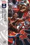 „Ultimate Endgame“ steht neben mehreren Superhelden in dynamischer Pose, darunter Wolverine und Spider-Man., Buch