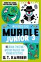 Text: "Wild Goose Case Murdle Junior 3. 40 Brain-Twisting Mystery Puzzles for Young Detectives. G.T. Karber." Illustration: Tiere, Detektiv.