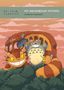 Titel: "MY NEIGHBOUR TOTORO", Autor: Andrew Osmond. Illustration eines großen, lächelnden Wesens mit Kindern und Katzenbus., Buch