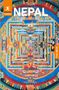 Text "NEPAL", "ROUGH GUIDES", "Free eBook". Buntes Mandala mit komplexen, farbenfrohen Mustern und traditionellen Symbolen., Buch