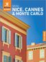 MINI NICE, CANNES & MONTE CARLO - Free eBook. Logo: Silhouette einer laufenden Figur vor orangefarbenem Hintergrund., Buch
